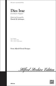 Dies Irae SAB choral sheet music cover Thumbnail